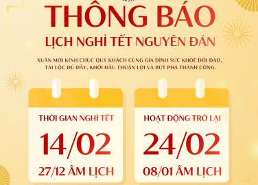 Thông báo Lịch Nghỉ Tết Nguyên đán 2026